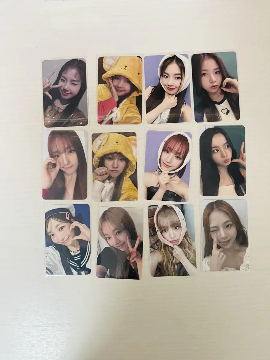 Eunice photocard photocard nayeon Bang Yoonha Elysia Oh Yoona Lim Seowon