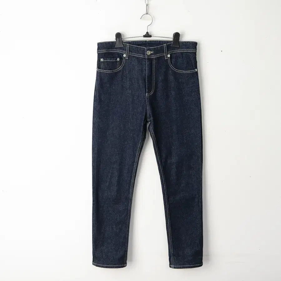 30/Maison Kitsune Slim-fit denim pants