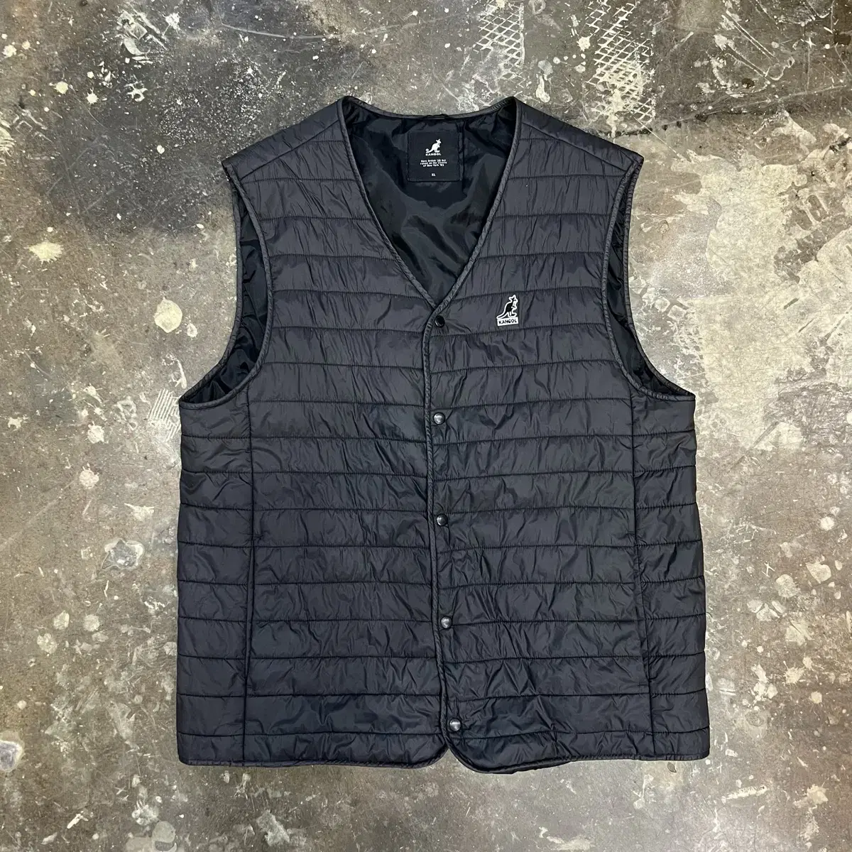 XL) Kangol padded vest with padded jo