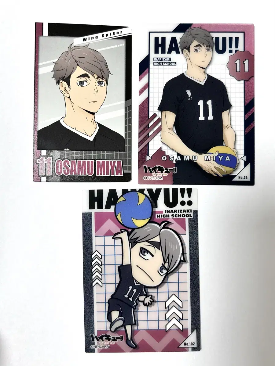 Haikyuu Osamu Clearcard Snapmide photocard in bulk