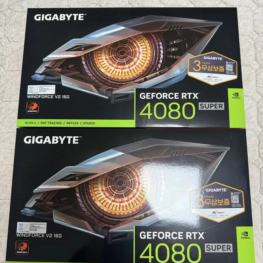 GIGABYTE 지포스 RTX 4080 SUPER WINDFORCE V2