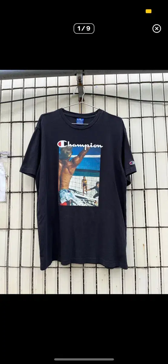 Champion Vintage Photo Graphic Short Sleeve T-Shirt Champion