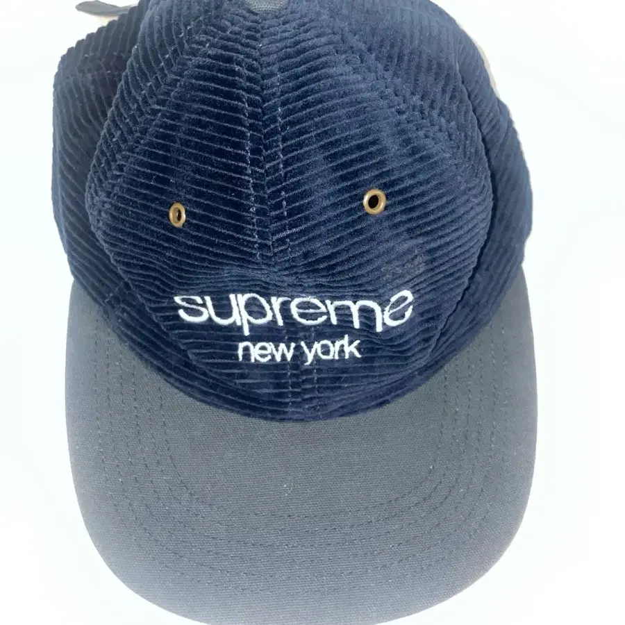 supreme 슈프림 코듀로이 캠프캡