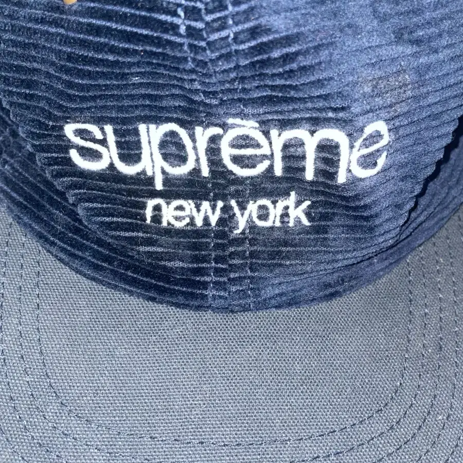 supreme 슈프림 코듀로이 캠프캡