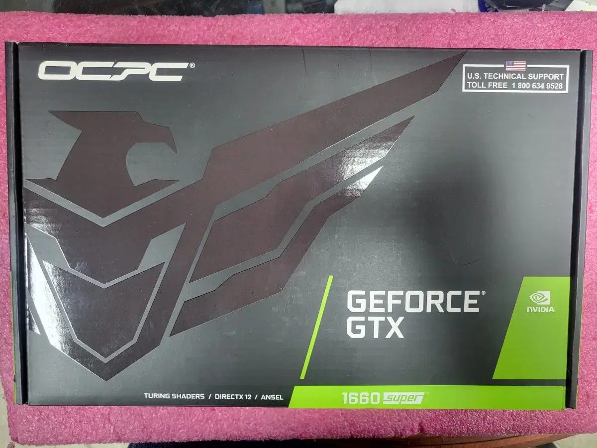 [OCPC ] GTX 1660 SUPER 6G 새상품,미개봉,풀박스