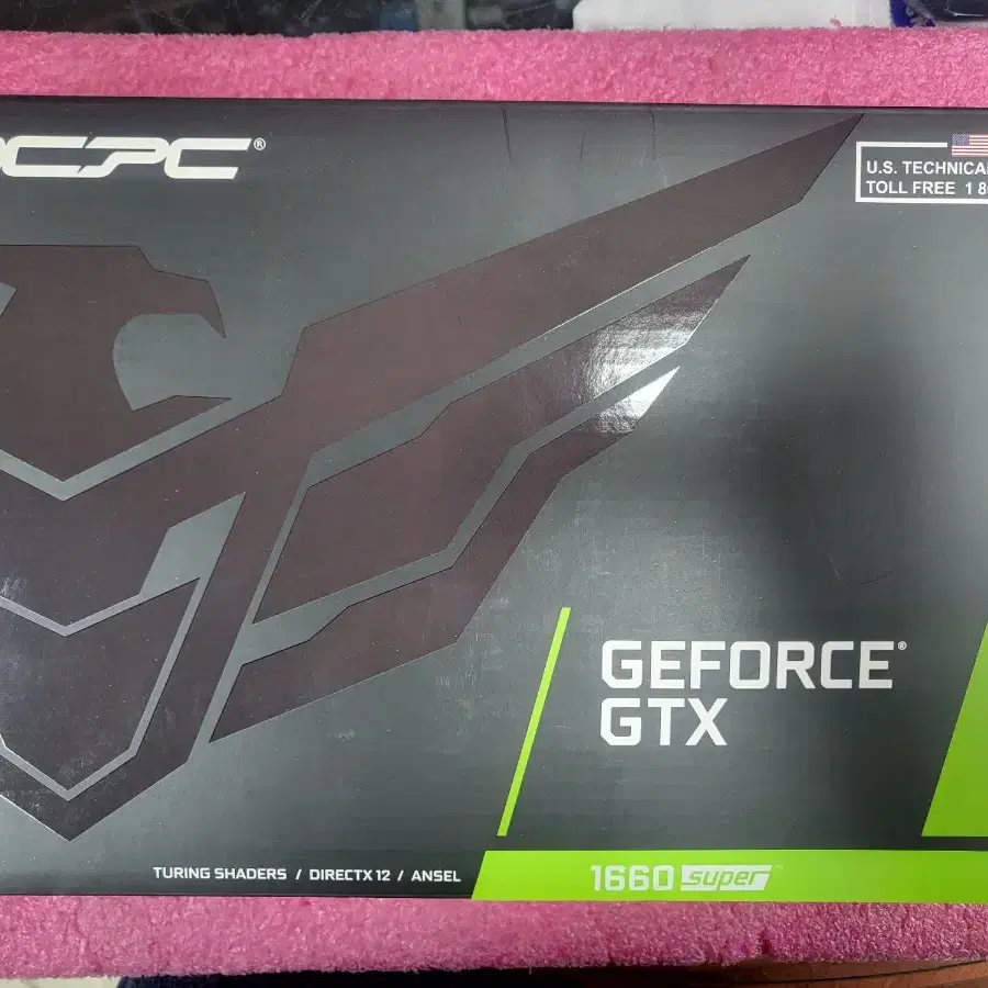 [OCPC ] GTX 1660 SUPER 6G 새상품,미개봉,풀박스