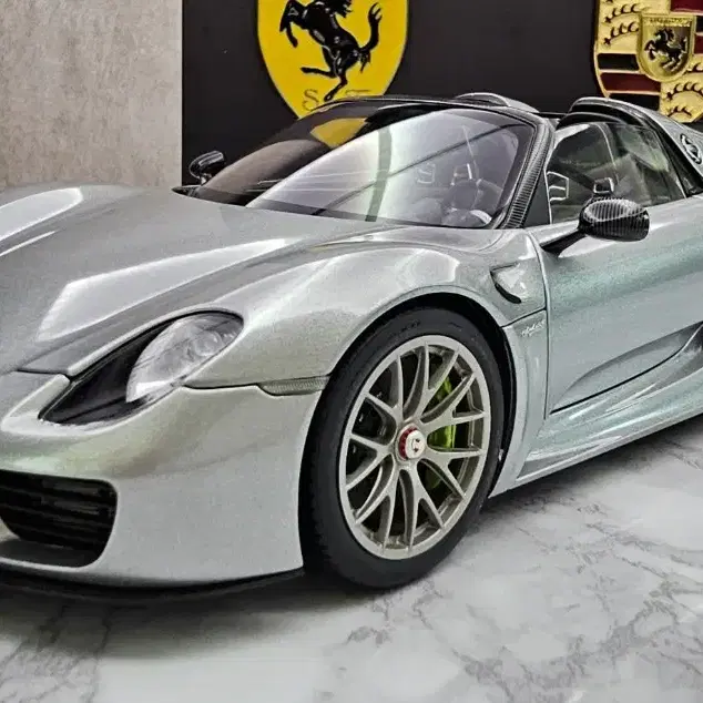 1:18 오토아트 포르쉐 918 gt실버