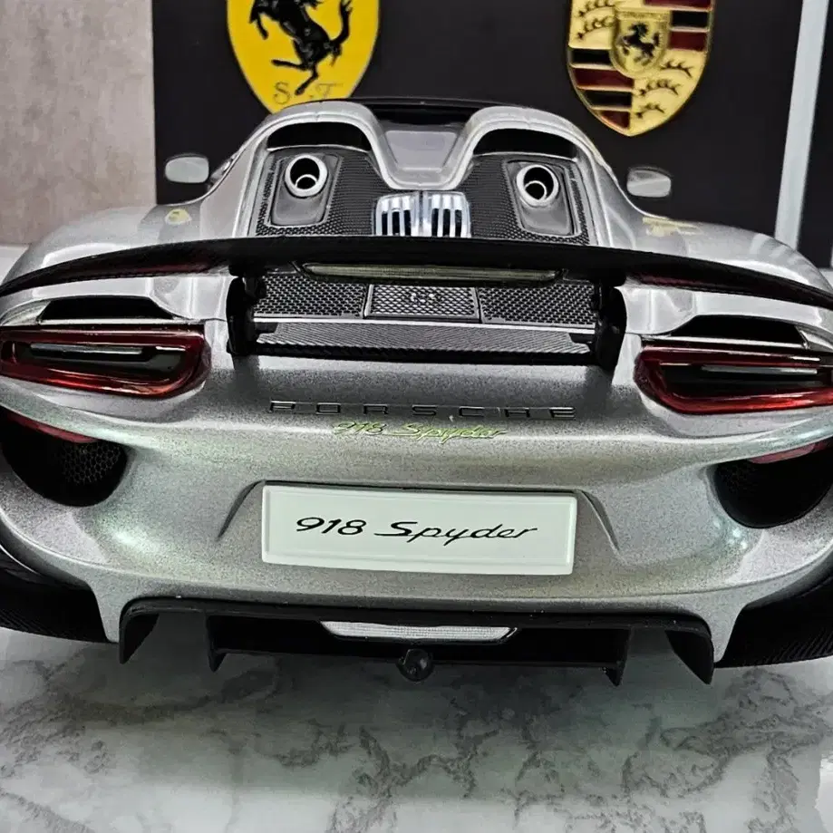 1:18 오토아트 포르쉐 918 gt실버