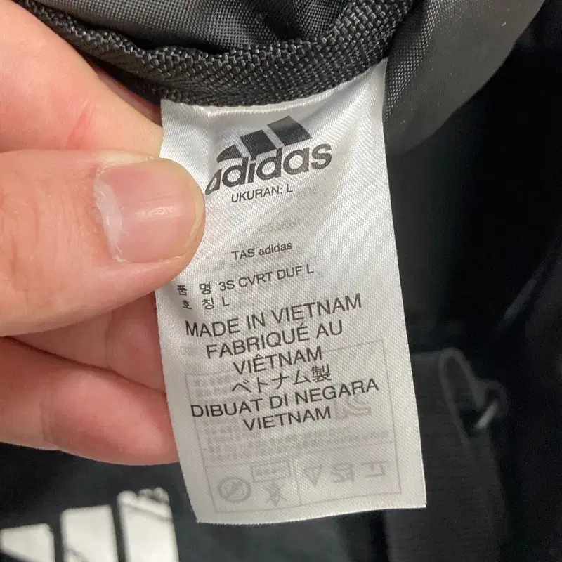 L ADIDAS 아디다스 보스턴백