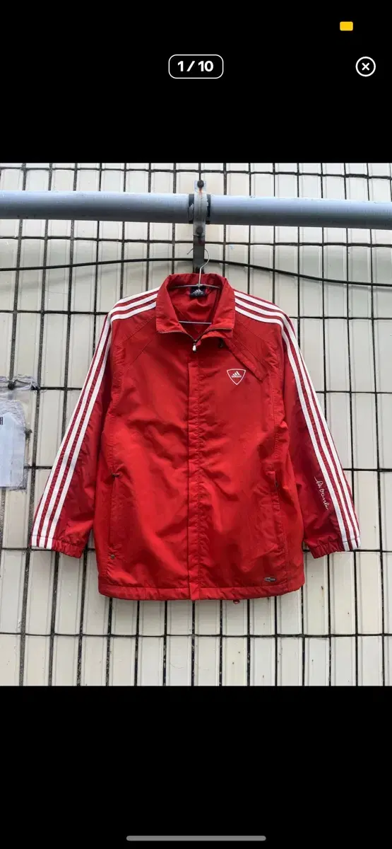 Adidas Orange Windbreaker Adidas