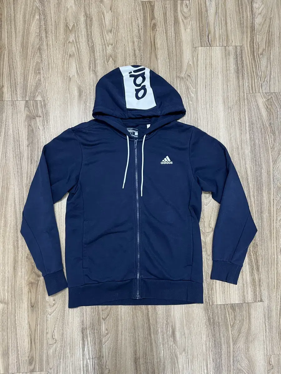 Adidas Essential Navy Hoodie Zip Up 95