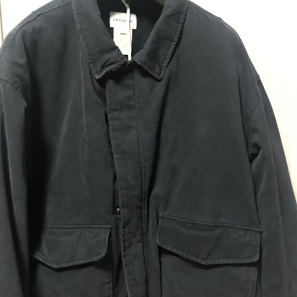 [새제품/L] 카키스 Station Jacket Black