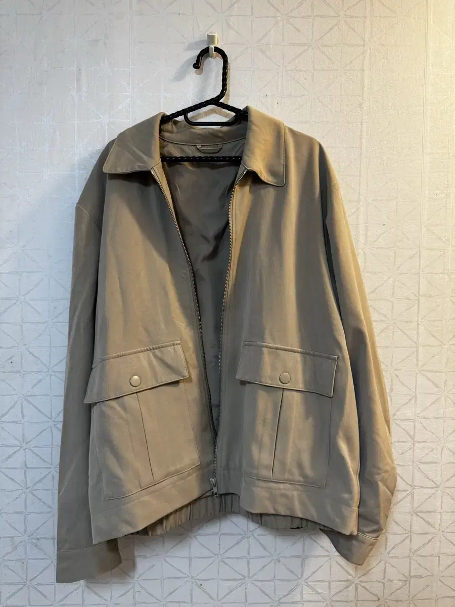 Tacto) Beige outerwear men women bulk available jacket