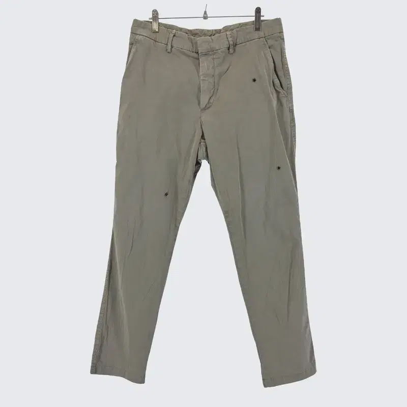 [Cotton Solid Trouser Pants (Men's 31") A30378