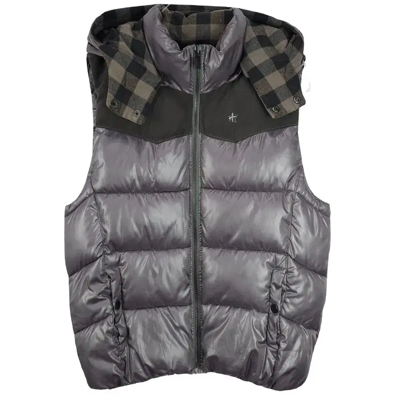 Manwanshop Vintage Hooded Padded Vest M04512