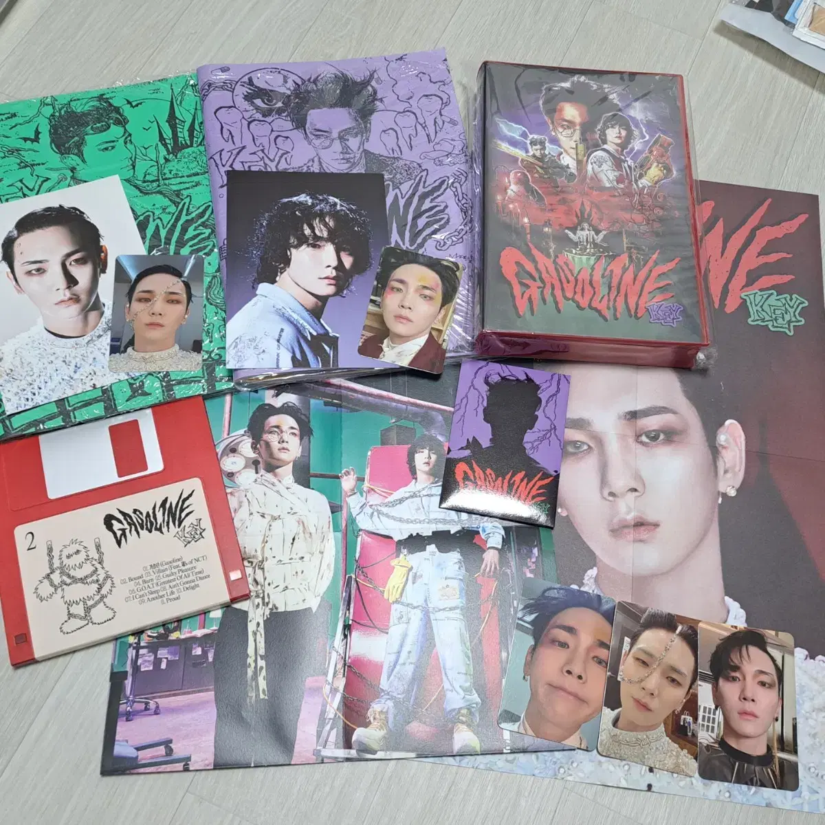 Shinee key Gasoline album Full wts