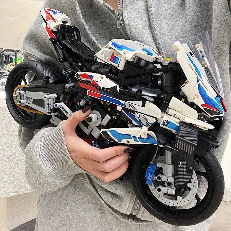 (Unboxing)BMW M1000RR Motorcycle High Quality Blocks LEGO Motorcycle Toys