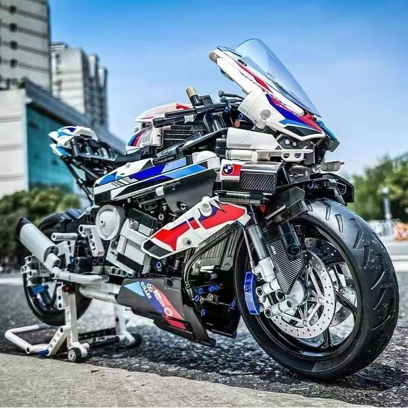 BMW M1000RR 모터사이클 고퀄리티 블록 레고 바이크 오토바이완구