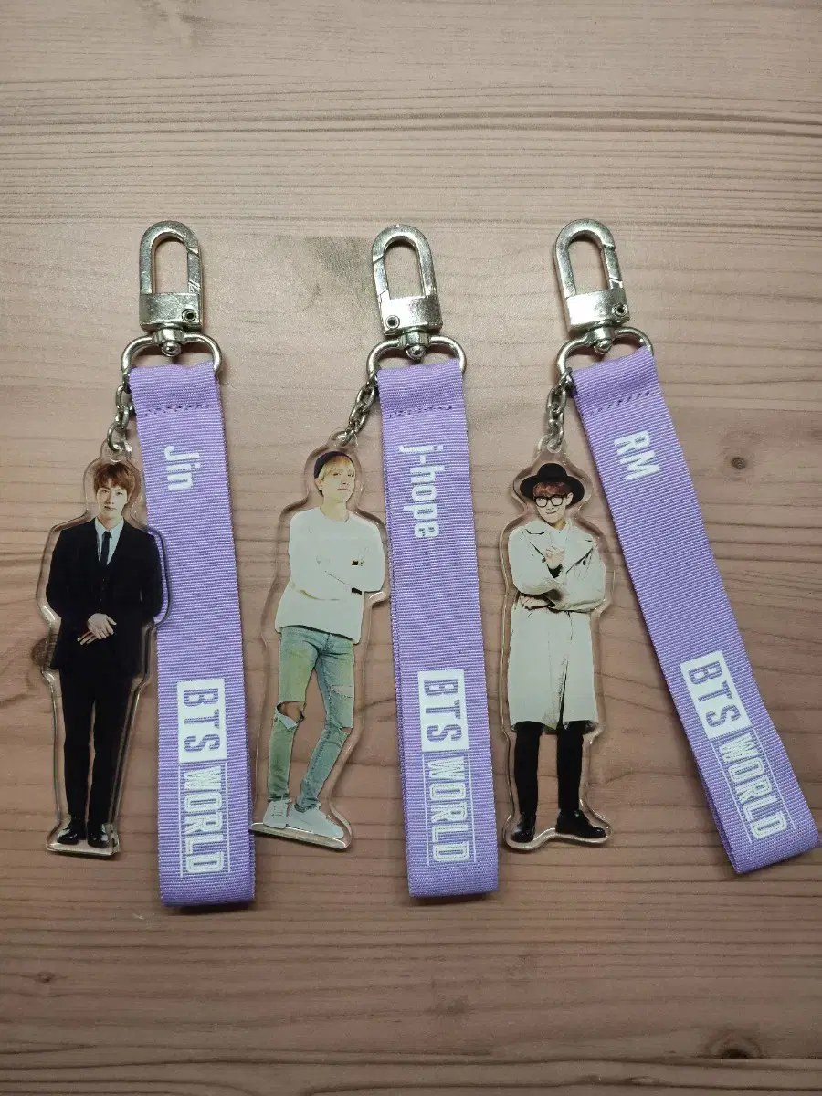 BTS WORLD Keyring