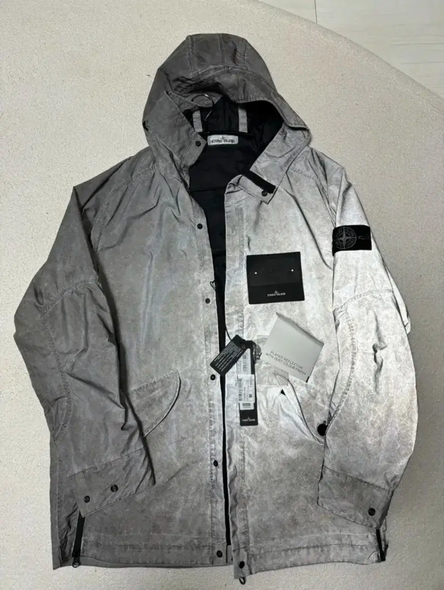 NeuVerkaufSame 11th Anniversary Stone Island Flecked Dust Reflective Jacket