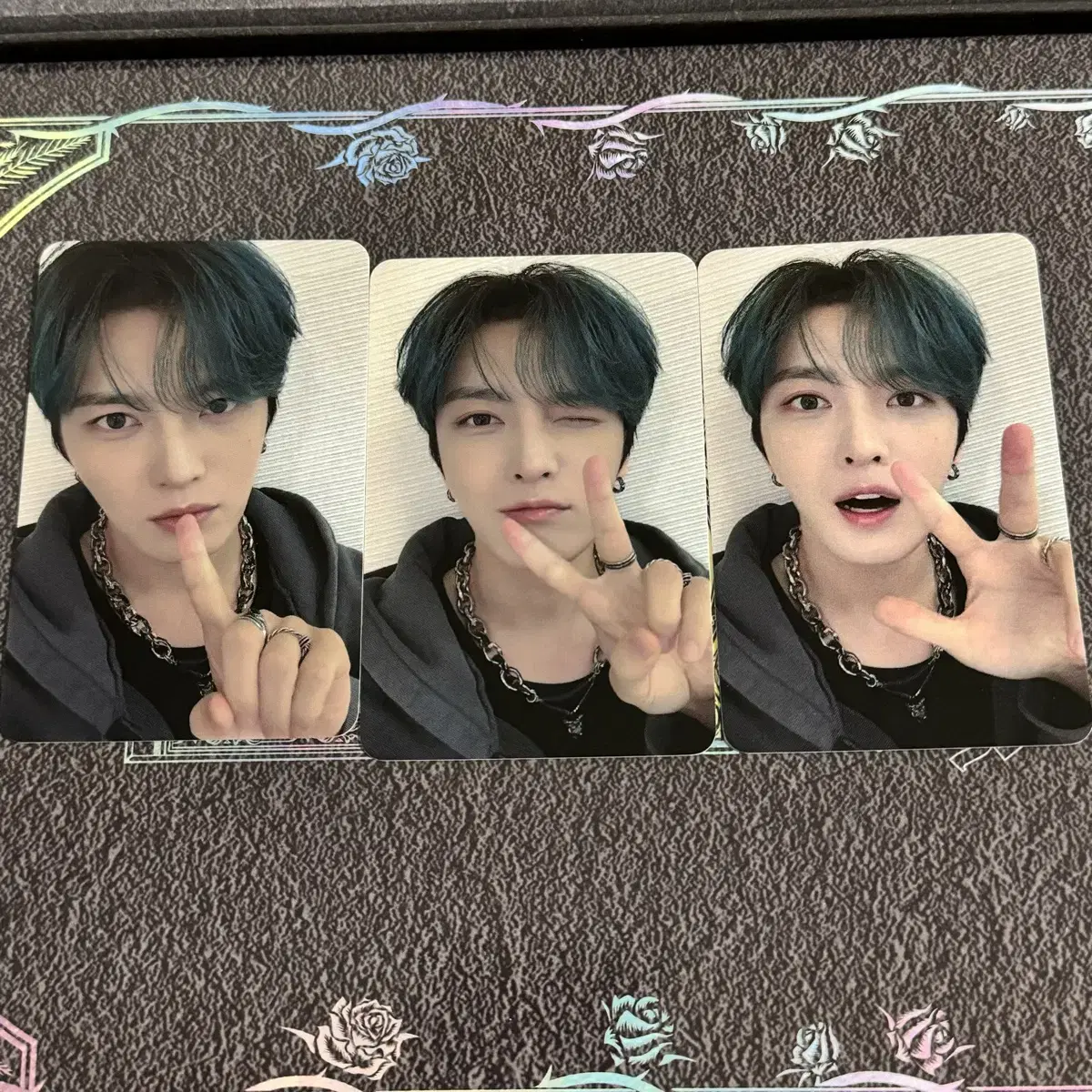 김재중 헬로라이브 123포카 3장 35000원