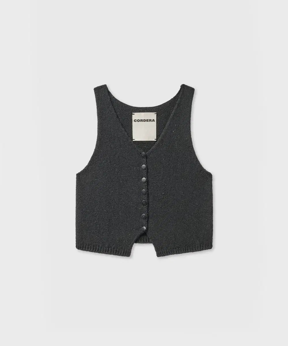 CORDERA heather cotton waistcoat