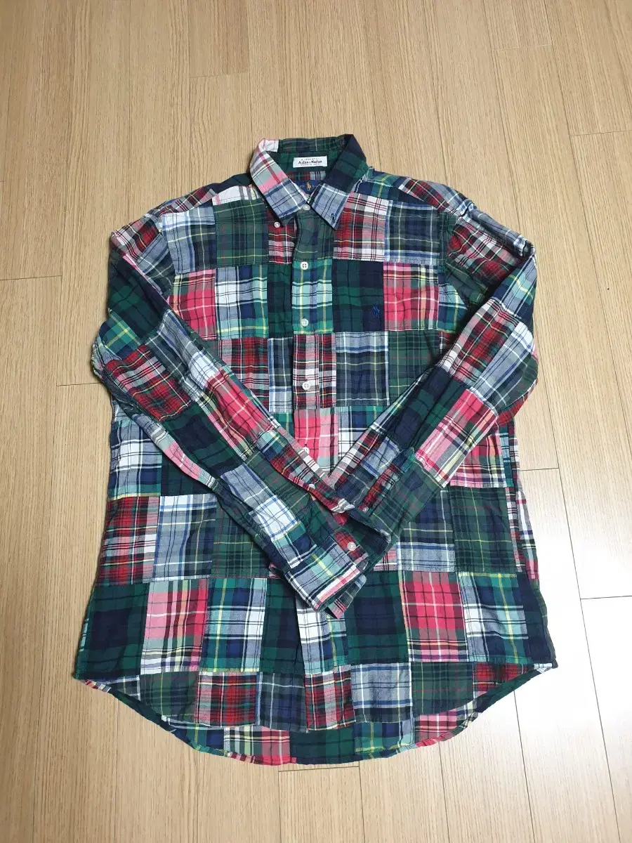 Polo/Patchwork Shirt/M