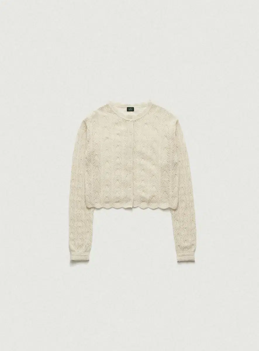 더바넷 Ivory Coverts Knit Cardigan새상픔