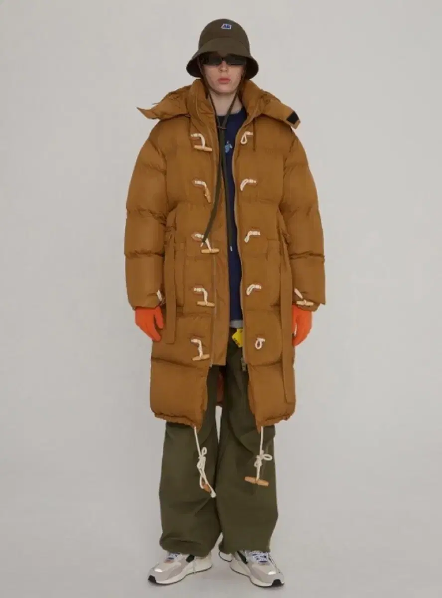 Error Porter Puffer Coat Brown A2