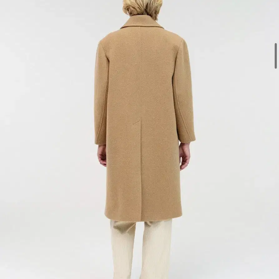 낫띵리튼 Rohmer long wool coat (Beige)