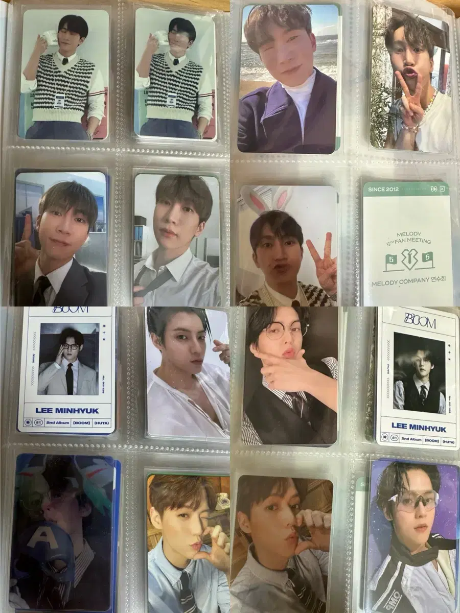 BTOB unreleased photocard Alpo photocard sell SEO Eunkwang Lee Minhyuk Lee Changsub Lim Hyunsik PenielYook Sungjae