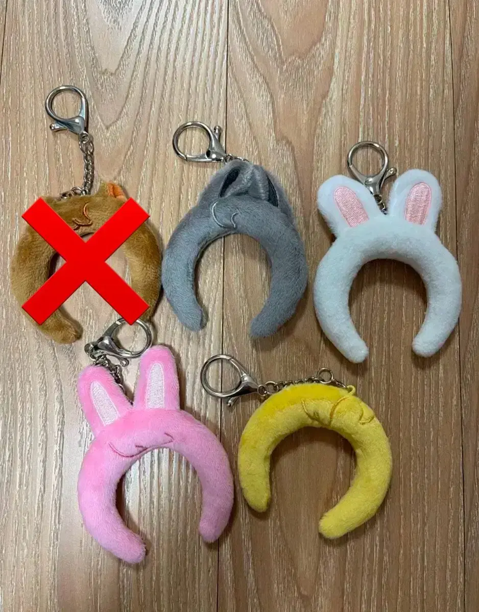 Skzoo Toy World Headband keyring Hanquka Wolfchan Leavitt Piggy Pocky