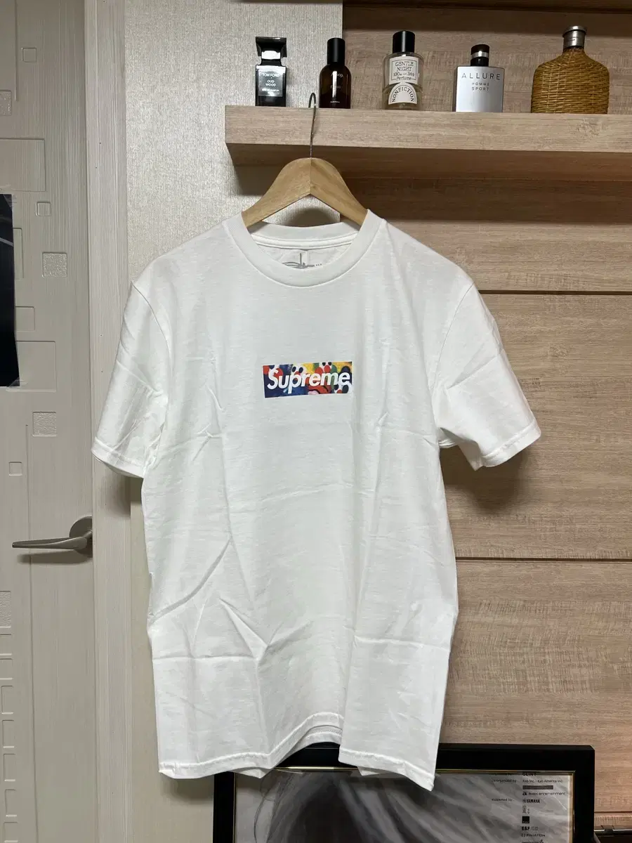 Slawn Supreme Box Logo T-Shirt White M New