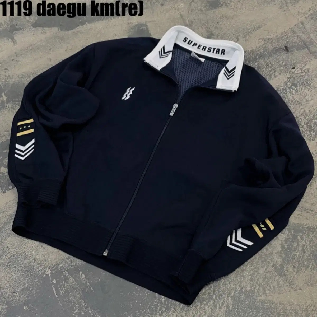 Japanese Vintage Sweatshirt Zip-up Jacket L