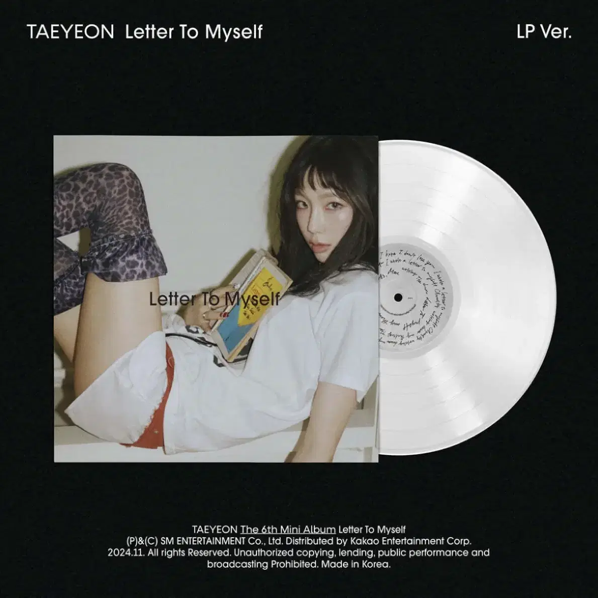 태연 (TAEYEON) - Letter To Myself LP