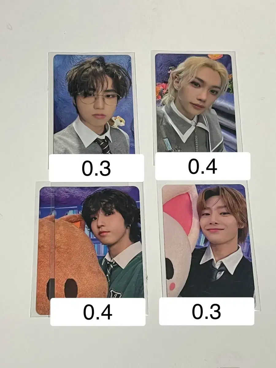 Magic School online pre-order benefits & $40 photocard felix han han jisung i.n Foxini