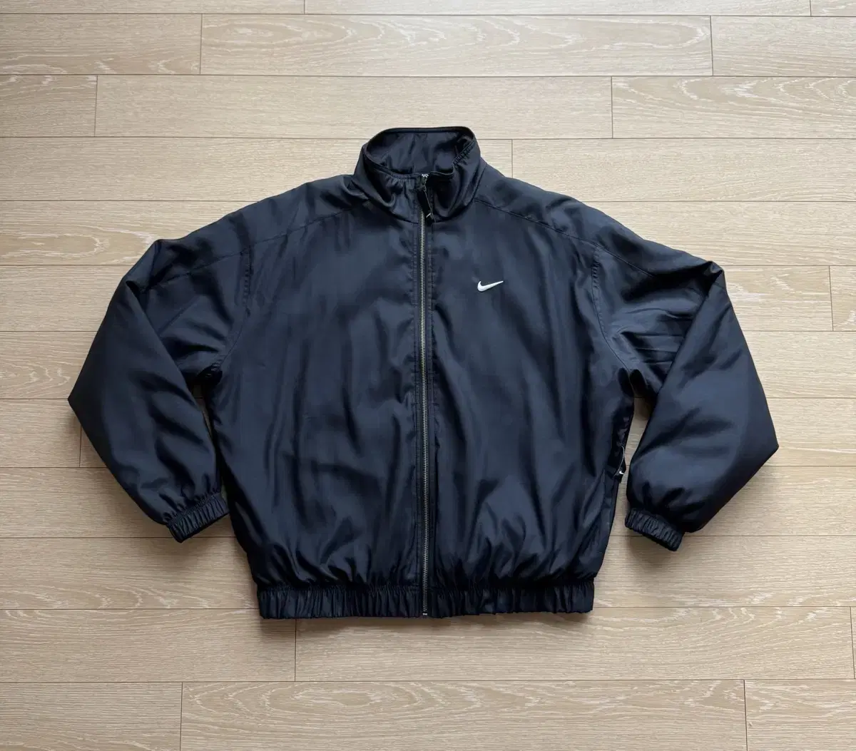 Nike Solo Swoosh Satin Bomber Jacket NRG