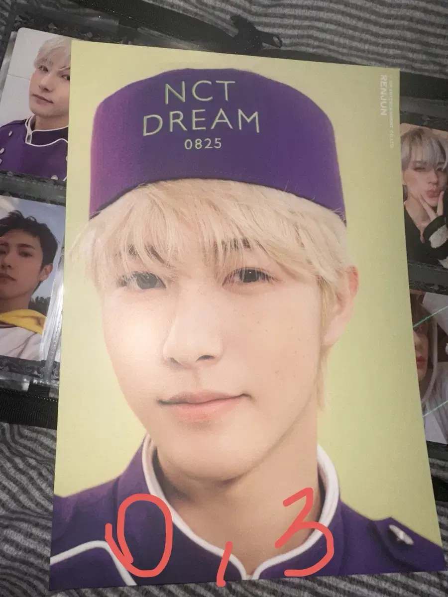 NCT renjun Seasonal Greening postcard Sells