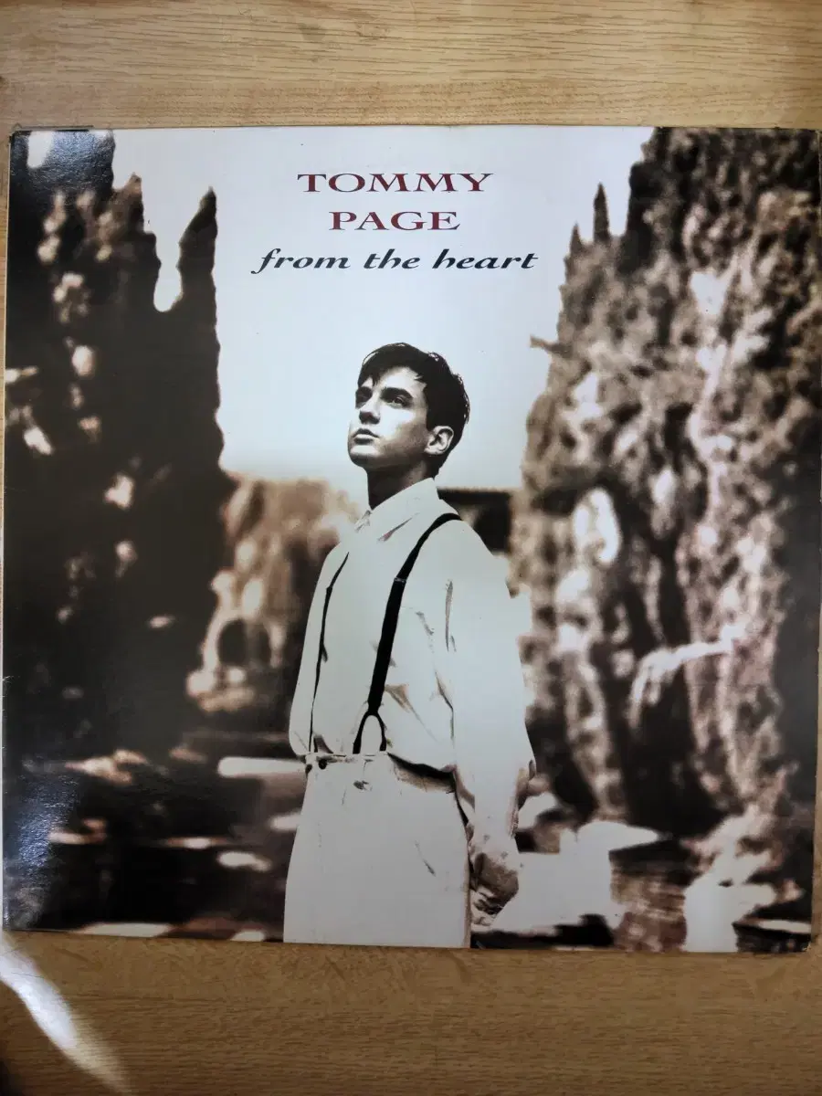 TOMMY PAGE 음반 f (LP 턴테이블 오디오 앰프