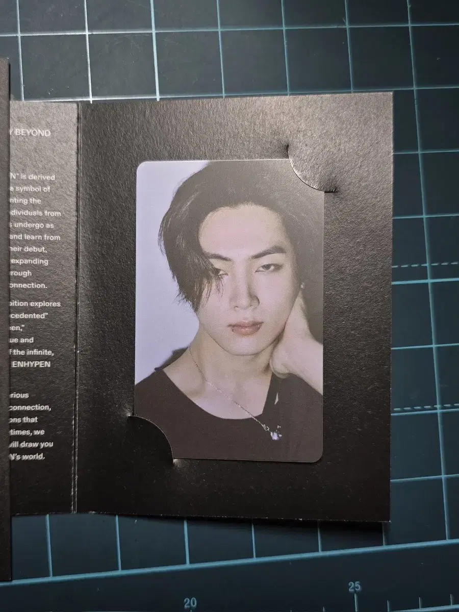 Enhypen jay unseen exhibition photocard