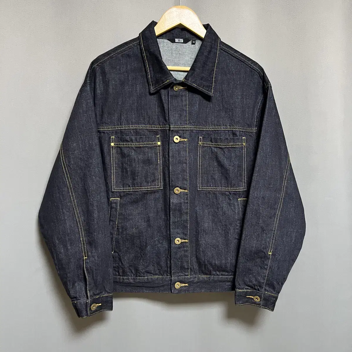 Trillion Wash Stitch Denim Jacket M