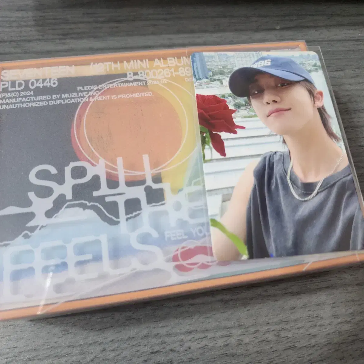 seventeen spill the feels album kit wts myungho d8