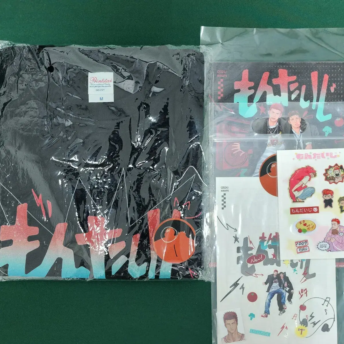 SLAM DUNK Baekho Tae-Sub Cafe MD T-shirt(M) + Jeon Pre sells.