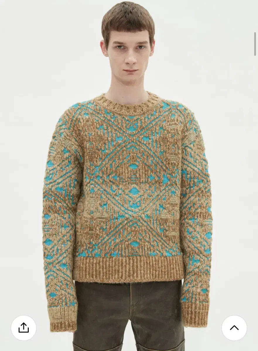 Anderson Belle Jacquard Sweater KnitM