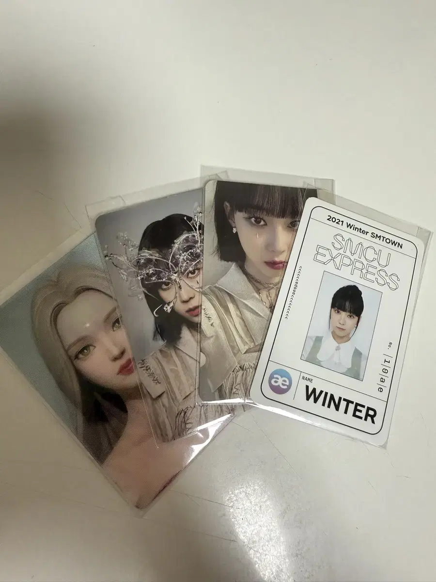 Sell aespa winter photocard (1.3 in bulk)