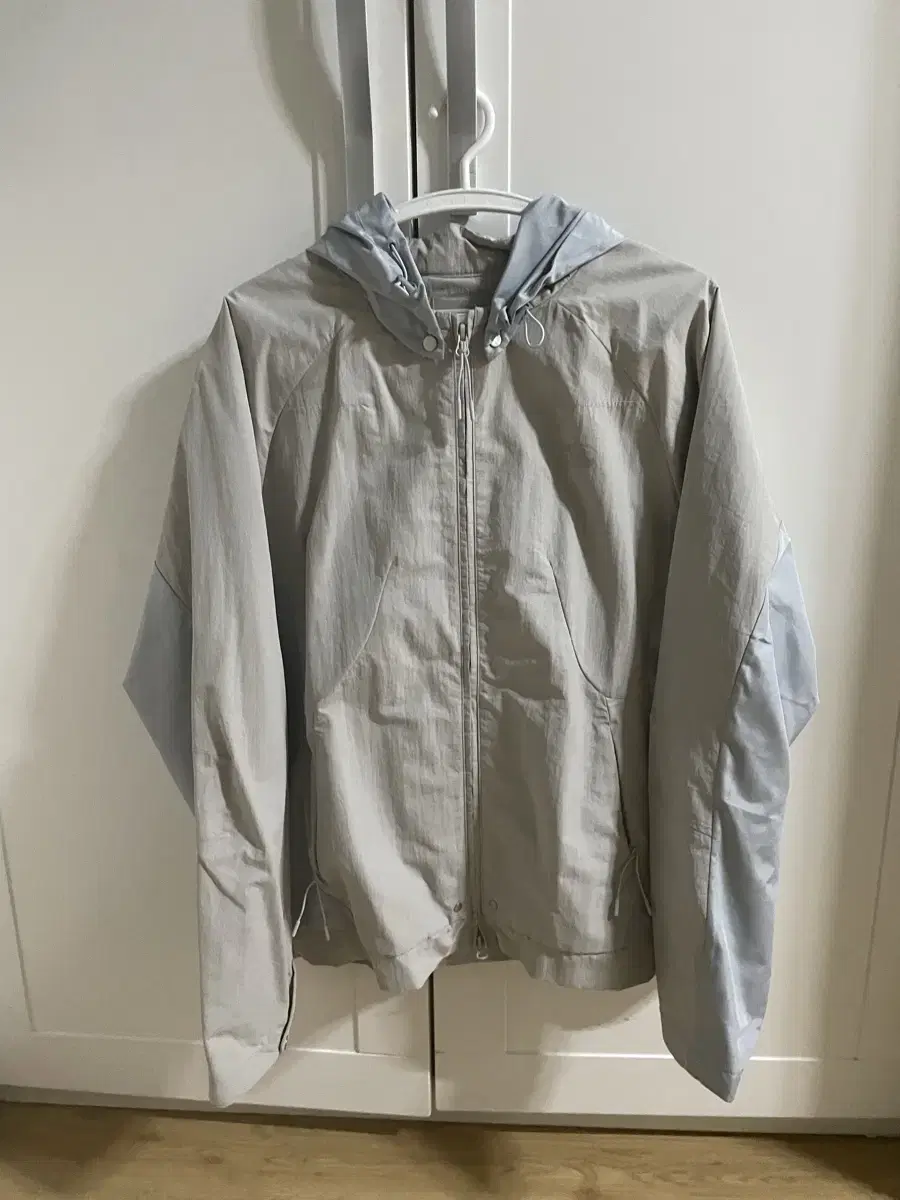 San San Gear Contrast Jacket Light Gray