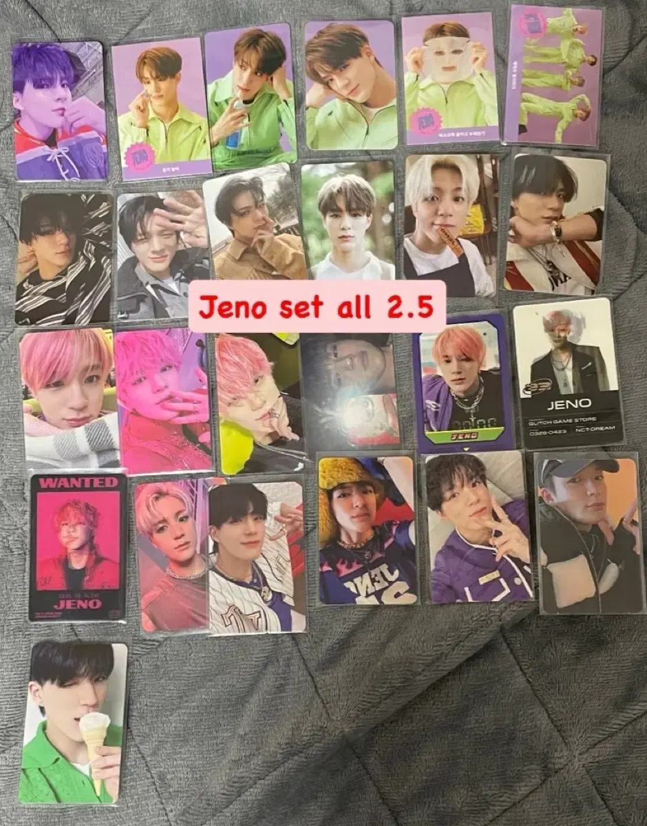 nct dream photocard sell (jeno jaemin jisung renjun chenle)