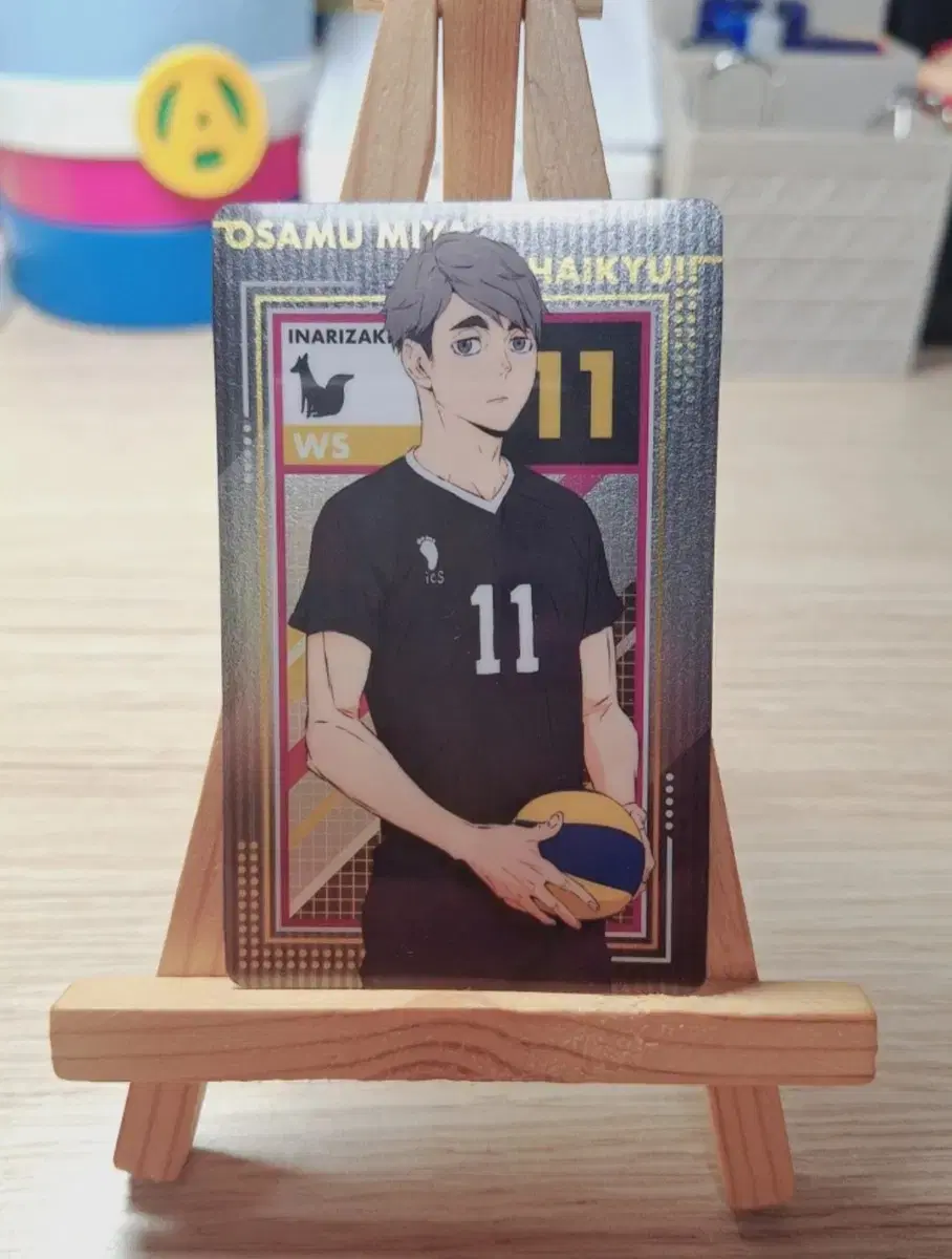 Haikyuu mia Osamu hologram Kard