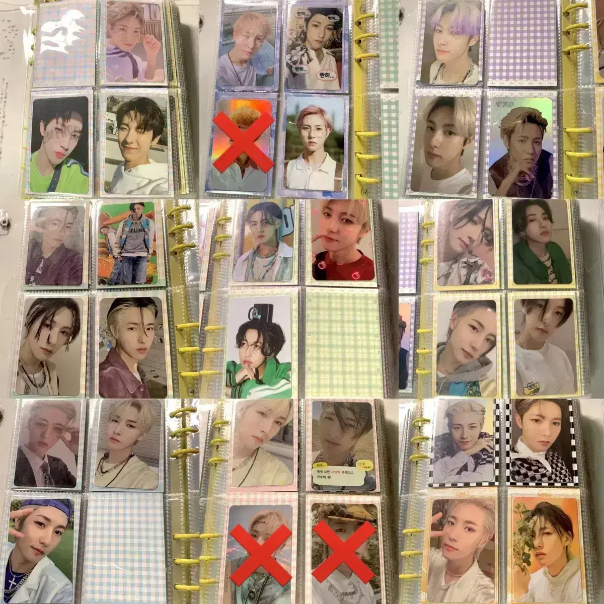 Quick sale) Renjun Binder Organizer! photocard Photo Card wts sell NCT NCT Dream