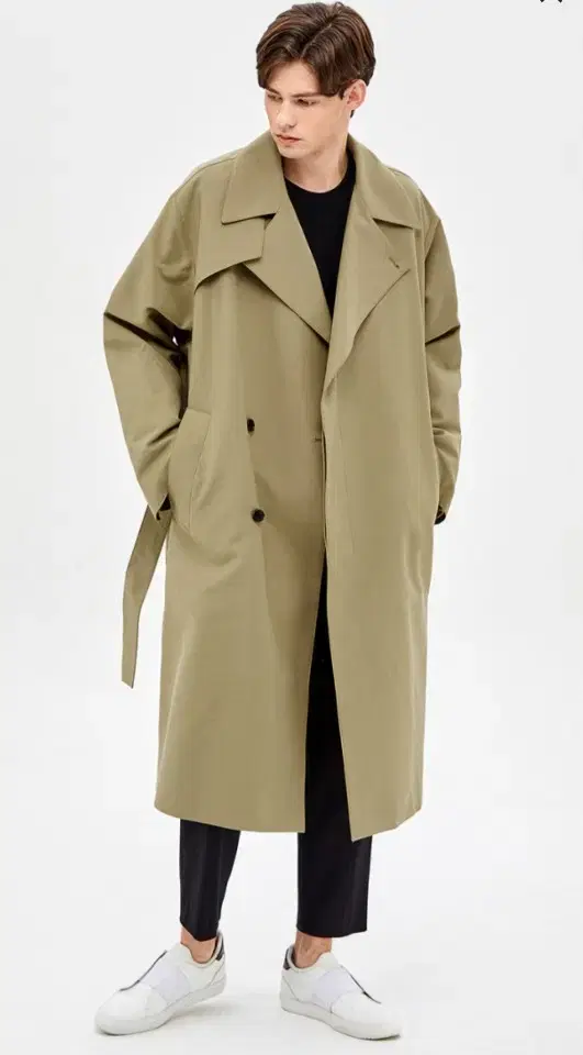 System Homme Paris Collection Oversized Trench Coat [95]